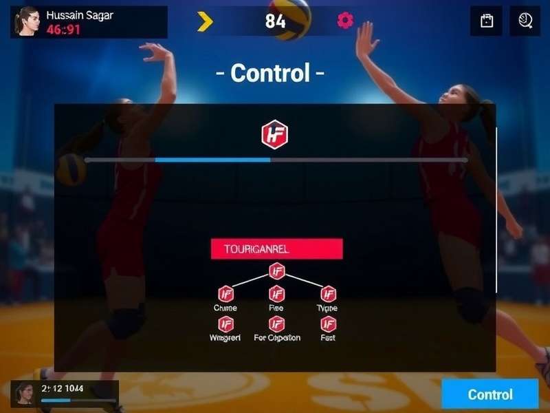 Hussain Sagar Volley Force tournament strategy diagram